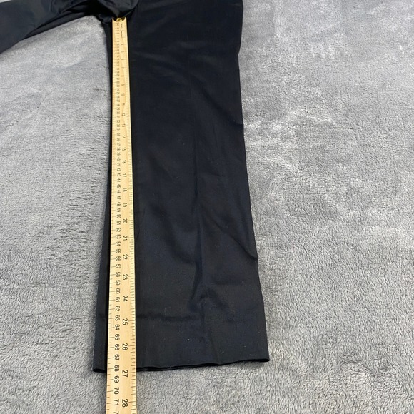 J.McLaughlin Black Ankle Length Cotton‎ Blend Pants Womens 0 Office Career New - Picture 15 of 16